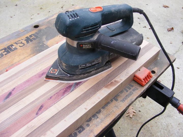 mi primera tabla de cortar de madera