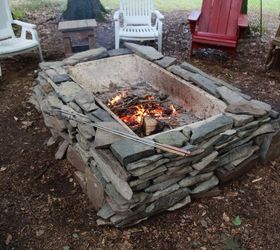 DIY Homemade Firepit for Backyard
