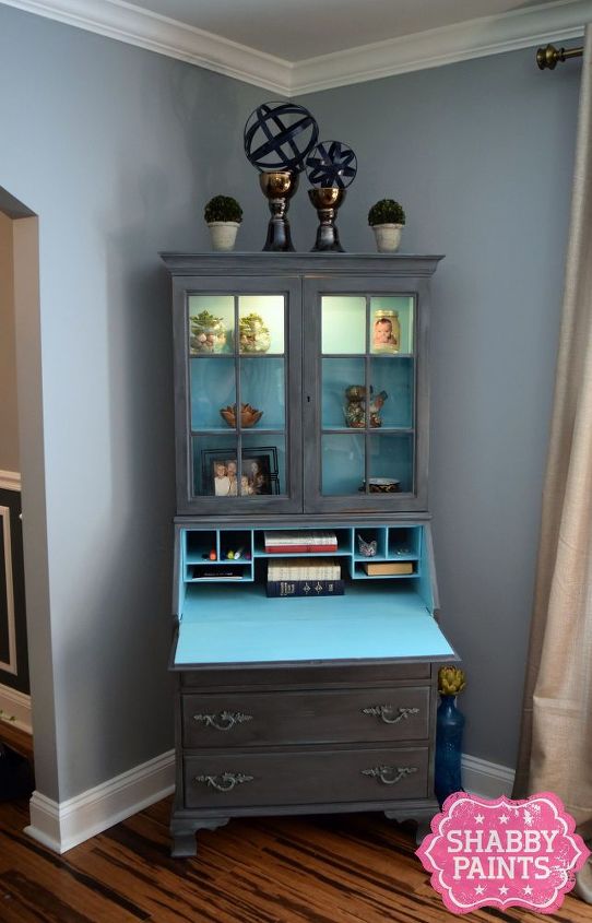 how to do two color distressing, chalk paint, how to, painted furniture, shabby chic