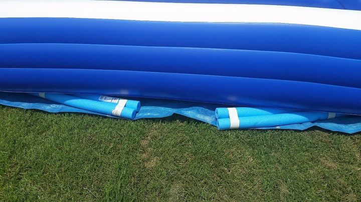 Pool Noodle Hack To Level Pool Hometalk