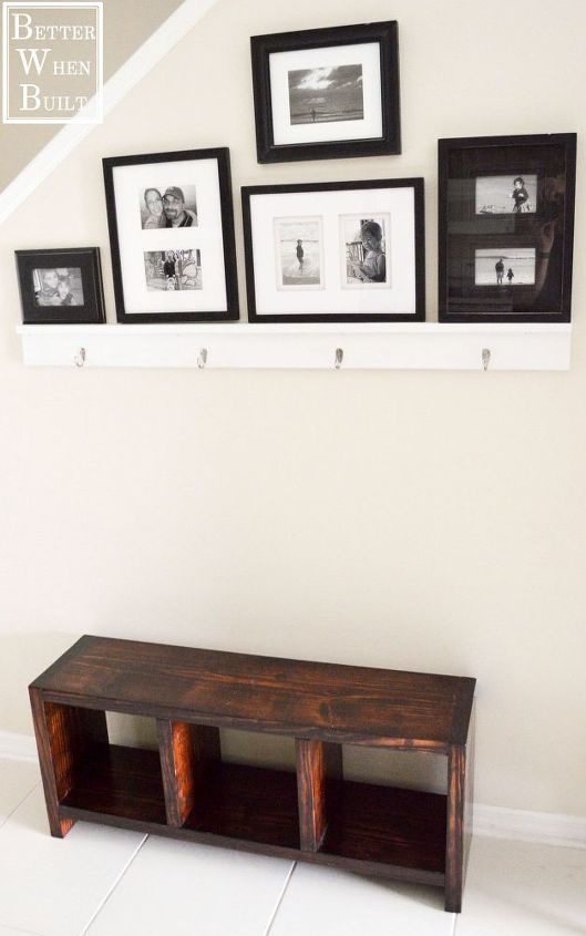diy entryway bench, diy, how to, painted furniture, woodworking projects
