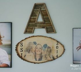rustic wood photo transfer, crafts, how to