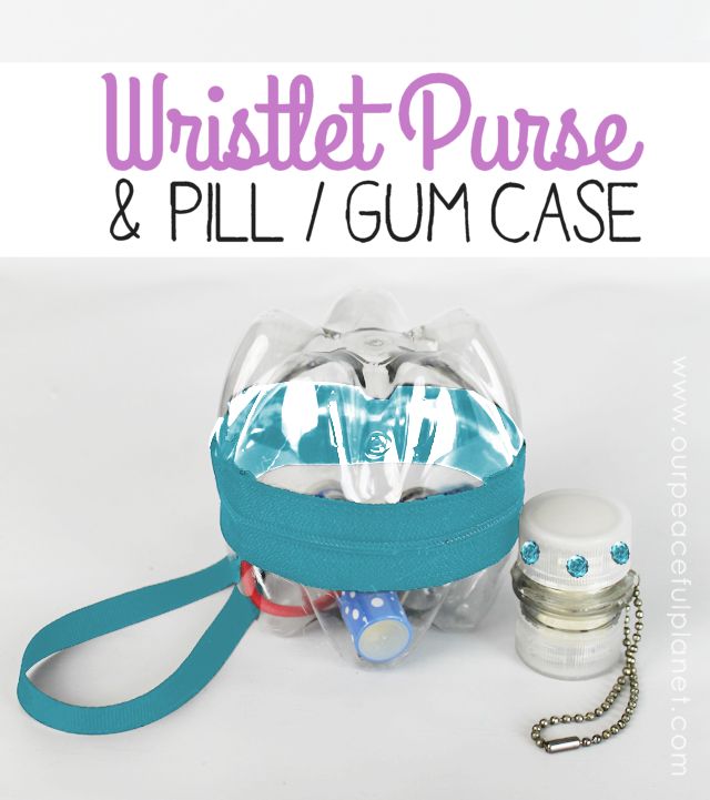 wristlet gum pill container from soda bottles, crafts, how to, repurposing upcycling