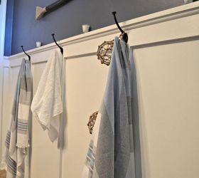 nautical bathroom decor, bathroom ideas, repurposing upcycling, wall decor