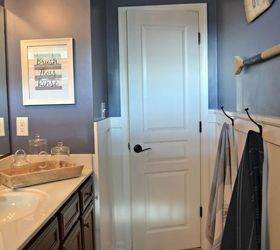 nautical bathroom decor, bathroom ideas, repurposing upcycling, wall decor