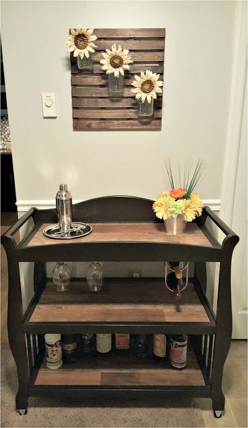 changing table to bar cart
