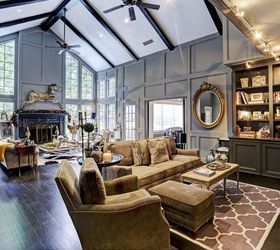 french vintage eclectic living room, living room ideas