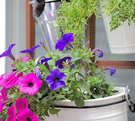 make a vertical garden in 3 easy steps, container gardening, flowers, gardening