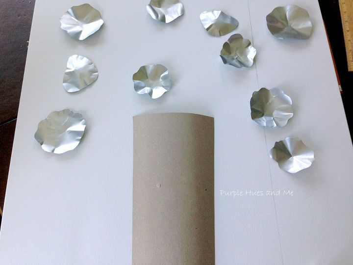 recycled soda can flowers wall art, crafts, how to, repurposing upcycling