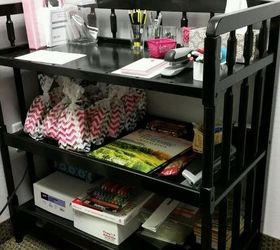 diy humdrum changing table to chic storage unit, painted furniture, repurposing upcycling, storage ideas