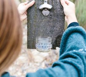 diy beer bottle opener, how to, mason jars, outdoor living, repurposing upcycling, woodworking projects
