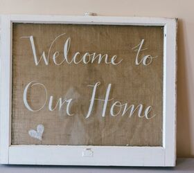 diy old window sign, crafts, how to, repurposing upcycling, windows