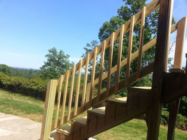 how to repair your deck railing and stairs, decks, diy, home maintenance repairs, how to, outdoor living, stairs, woodworking projects