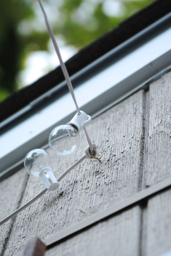how to hang outdoor string lights for a magical glow, how to, lighting, outdoor living