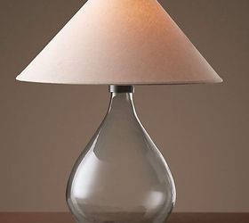 how to make a lamp out of anything, diy, how to, lighting, Restoration Hardware Lamp was on sale 375 00