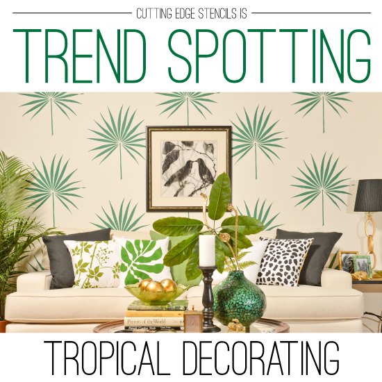 tendencia decoracin tropical