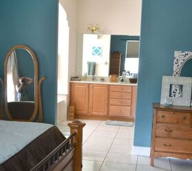 master bedroom redo with teal, bedroom ideas, paint colors, painting