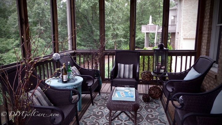 screened in porch ideas for summer, outdoor furniture, outdoor living, porches