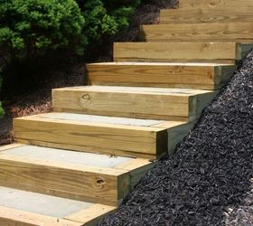 Outdoor Stair Landings On Hill Outdoor Landing With Stairs Stairs   Diy Outdoor Staircase Decks Outdoor Living Patio 