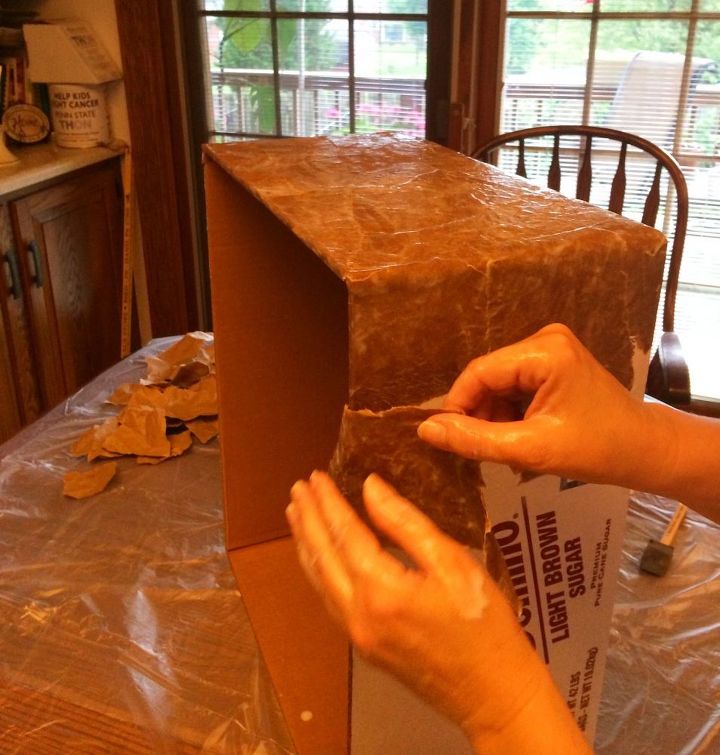 How to Make A Dress-up Trunk from A Repurposed Cardboard Box | Hometalk How to Make A Dress-up Trunk from A Repurposed Cardboard Box | Hometalk