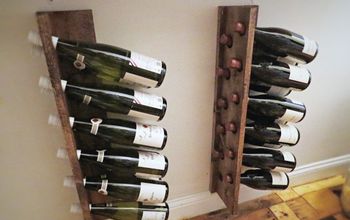 How to Make a DIY PVC Wine Rack | Hometalk