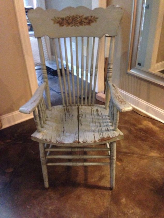q suggestions for chair upcycle, home maintenance repairs, painted furniture, repurposing upcycling