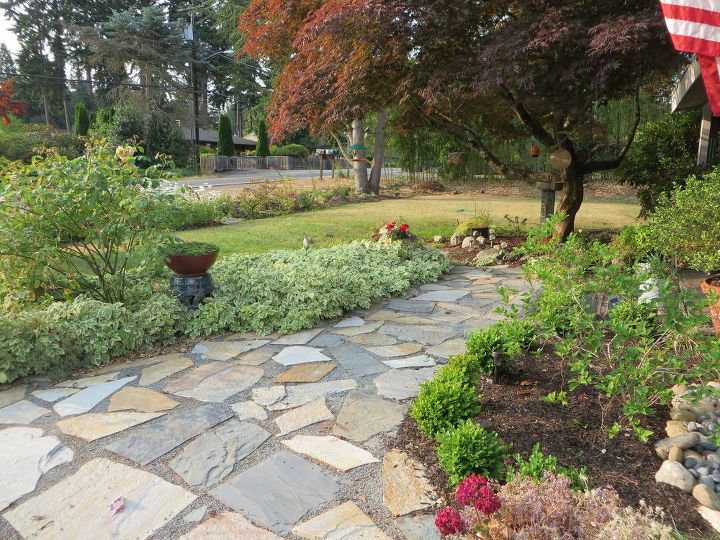 diy front walk, concrete masonry, curb appeal, diy, gardening
