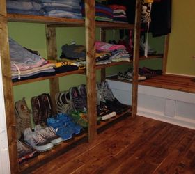 master closet makeover project on a whim, closet, diy, how to, organizing, shelving ideas, woodworking projects