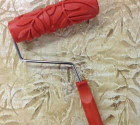 how to use decorative rollers, how to, painted furniture, painting, tools, Artsy Leaf Roller