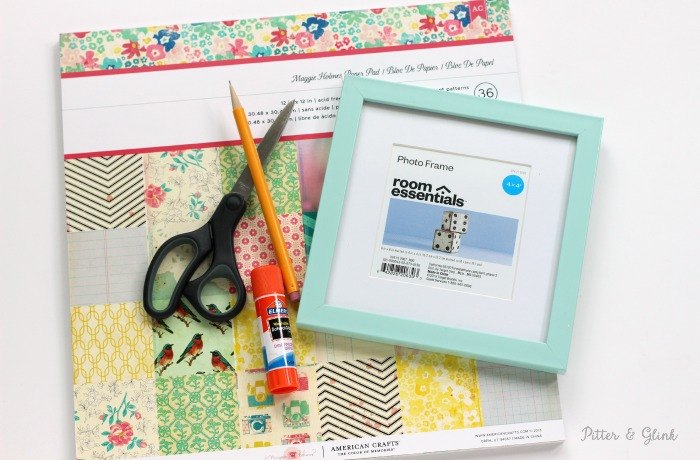 how to make plain photo mats pop with pattern, crafts, how to