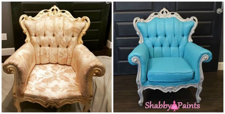 upcycled and painted chair or sofa, painted furniture, repurposing upcycling, shabby chic, reupholster