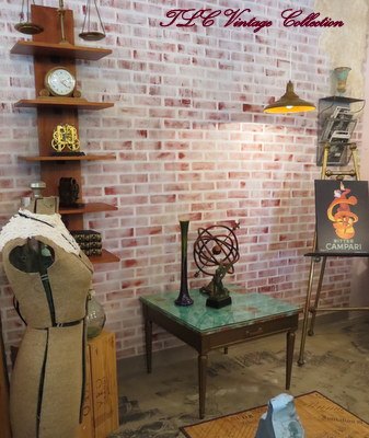 Vintage Faux Brick Painted Wall Decor Hometalk Vintage Faux Brick Painted Wall Decor Chalk Paint Painting Urban Living