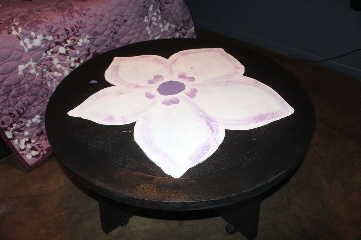 upcycled mdf table to fabulous tea table, painted furniture, repurposing upcycling