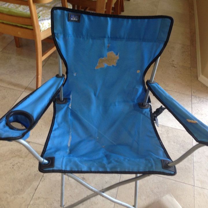 can this camp chair be repaired