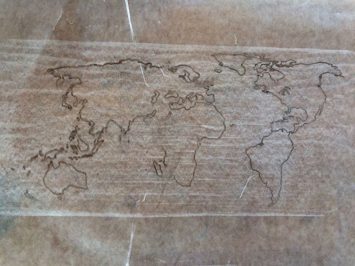 wax paper image transfer on wood sign, crafts, how to, wall decor