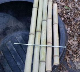 diy clacking bamboo water feature, gardening, ponds water features