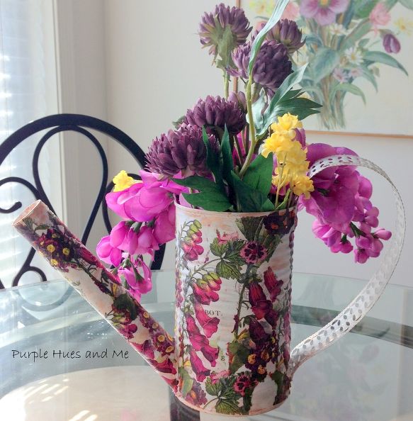 10 incredible things you can do with paper napkins, Project via Gail Purple Hues and Me