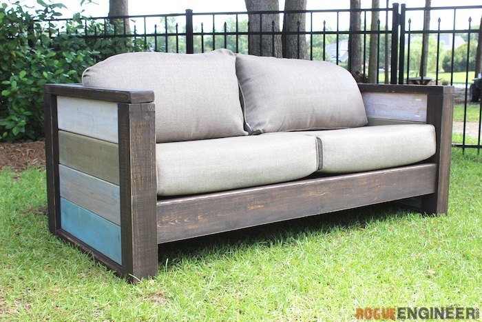 diy um sof ao ar livre com tbuas