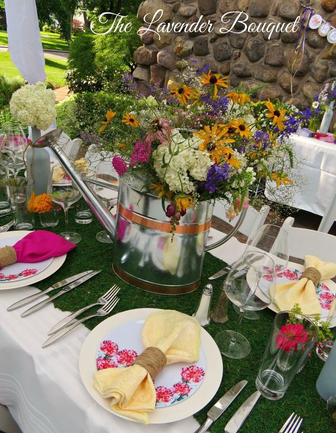 Garden Themed Party Tablescape Hometalk Garden Themed Party Tablescape Hometalk
