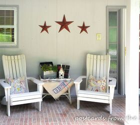 tips for summer porch decor, porches, repurposing upcycling