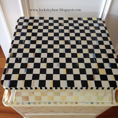 how to make a chest look like mackenzie child s furniture, painted furniture