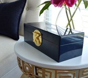 chic accent table, painted furniture