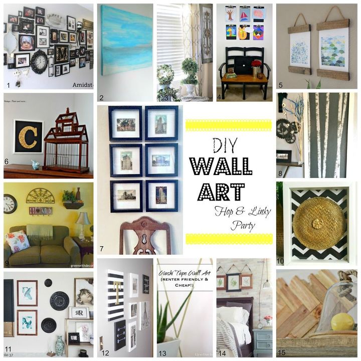 diy canvas wall art, crafts, wall decor