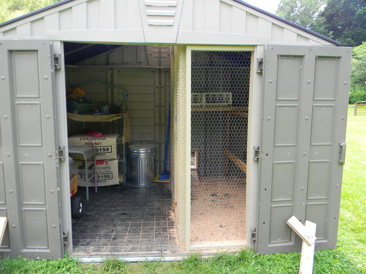Wooden Pallet Kids Playhouse Plans | Recycled Things Shed Converted to Chicken Coop | Hometalk