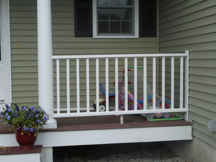q how to store and conceal toys on porch, porches, storage ideas