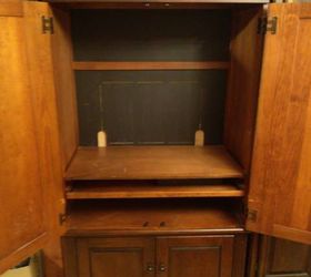 tv armoire to pantry
