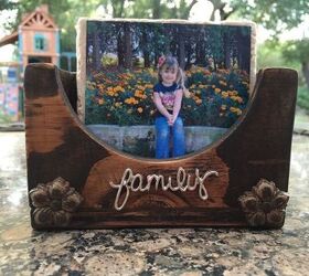 diy photo coasters and wood storage and display box, crafts, decoupage, how to, woodworking projects, DIY Photo Coasters and Display Box