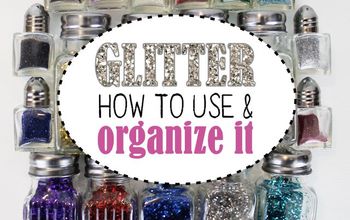  Como usar e organizar glitter