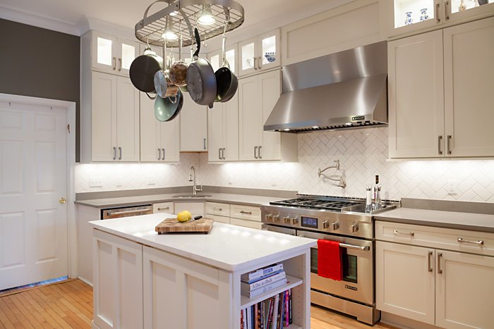 kitchen renovation for big family, home improvement, kitchen cabinets, kitchen design, kitchen island, CliqStudios Dayton Painted White Cabinets