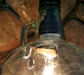diy addie lamp from repurposed bottle, crafts, diy, how to, lighting, repurposing upcycling